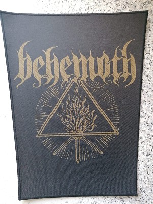 Backpatch BEHEMOTH Logo (backpatch trapezoidal) (VKG)