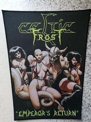 Backpatch Celtic Frost Emperors Return (backpatch trapezoidal) (VKG)