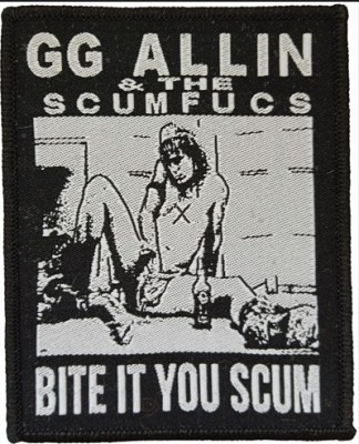 Patch G.G.Allin & The Scumfucs - Bite It You Scum (VMG)