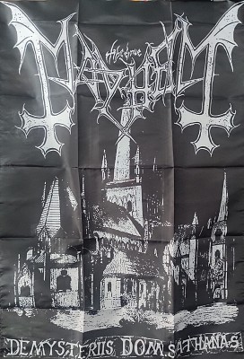 Steag (poster textil) MAYHEM De Mysteriis Dom Sathanas (JBG)