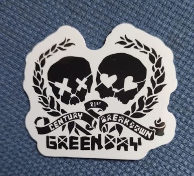 Sticker (abtibild) Green Day Skulls (JBG)