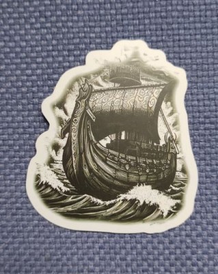 Sticker (abtibild) Viking -  Viking Ship (JBG)