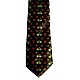 Cravata ingusta cu cirese verzi cranii rosii si stelute rosii - image 1