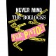 Backpatch Sex Pistols - Never Mind the Bollocks BP1116 - image 1