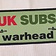 Backpatch superstrip UK SUBS Warhead - image 1