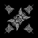 Bandana OZZY OSBOURNE - Skull & Wings B082 - image 1