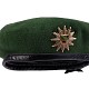 Bereta verde cu insigna second-hand POLICE SAXONY Art. No.91240100 - image 1