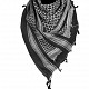 Esarfa multifunctionala Art. No.12619500 BLACK/WHITE SHEMAGH SCARF - image 1