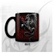 Cana (315ml) thermochange  T055A007 DRAGON ROSE - Heat Change Ceramic Coffee Mug - Gift Boxed - image 1