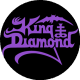 Insigna 3,7 cm KING DIAMOND Logo (B37-0340) - image 1