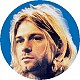 Insigna 3,7 cm Kurt Cobain (Nirvana) - image 1