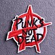 Patch ANARCHY/Punks not Dead (patch decupat) (JBG) - image 1