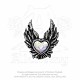 Accesoriu pentru par HSC2 - Heart Of An Angel (hair screw) - image 2