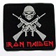 Patch IRON MAIDEN Crossed Guns (patch brodat)  (P-SHK) - image 1