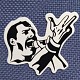 Sticker (abtibild) Freddie Mercury Sing (JBG) - image 1