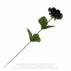 Trandafir artificial negru ROSE1 Black Imitation rose - image 2