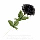 Trandafir artificial negru ROSE1 Black Imitation rose - image 1