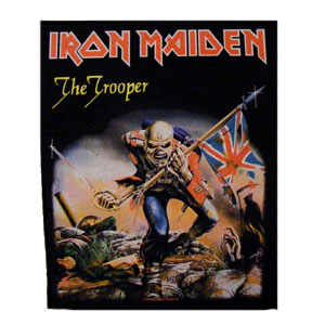 Backpatch Iron Maiden - The Trooper BP0829