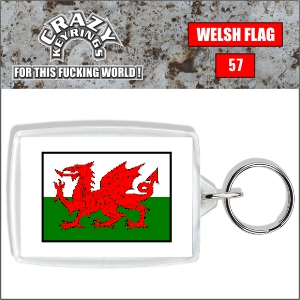 Breloc 57 Welsh Flag