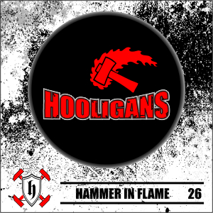 Insigna 26 HAMMER IN FLAME