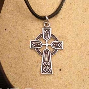 K457 Pandantiv de argint Celtic Cross