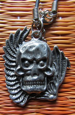 67. Medalion Monkey skull