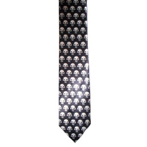 Cravata ingusta UK cu cranii mici (FTC)
