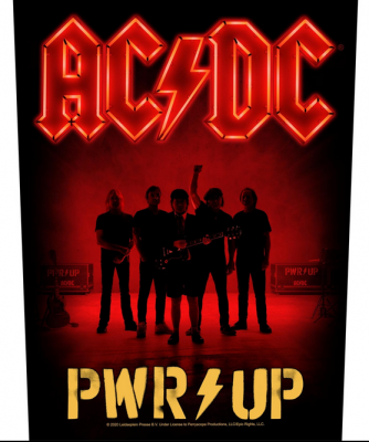 Backpatch AC/DC - PWR UP Band BP1165