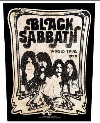 Backpatch Black Sabbath - World Tour 1978 BP1258