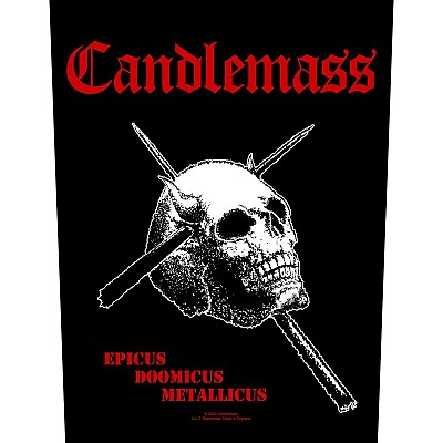 Backpatch CANDLEMASS - Epicus Doomicus Metallicus BP1175