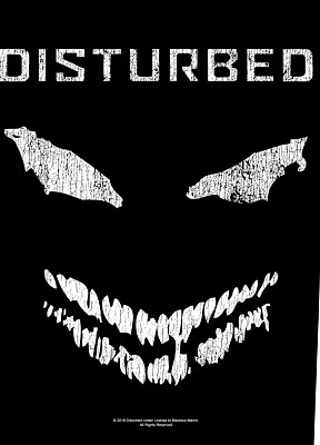 Backpatch Disturbed - Face (lichidare stoc)