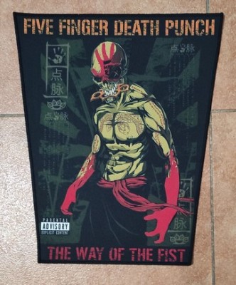 Backpatch FIVE FINGER DEATH PUNCH The Way Of The Fist trapezoidal