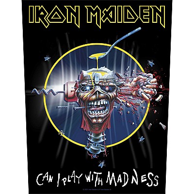 Backpatch IRON MAIDEN - Can I Play With Madness BP1207