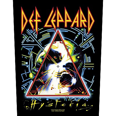 Backpatch DEF LEPPARD - HYSTERIA BP1186