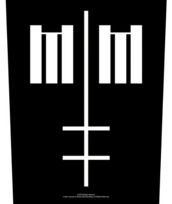 Backpatch Marilyn Manson - Cross Logo BP1094