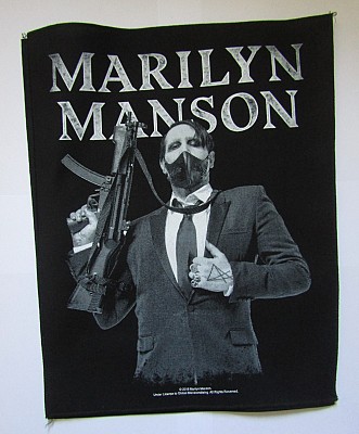 Backpatch MARILYN MANSON - Machine Gun