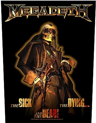 Backpatch MEGADETH - THE SICK, THE DYING AND THE DEAD BP1252