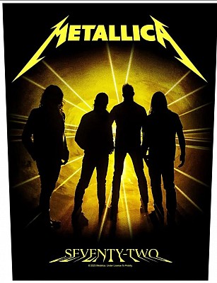Backpatch Metallica - 72 SEASONS BAND
