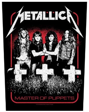 Backpatch Metallica - Master of Puppets Band BP1229
