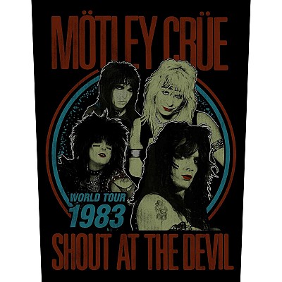 Backpatch Motley Crue - Shout at the Devil - Band BP1113