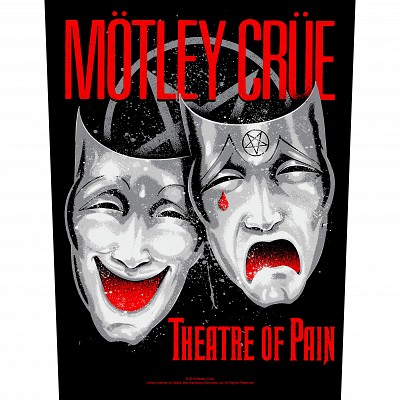 Backpatch Motley Crue - Theatre of Pain  BP1114