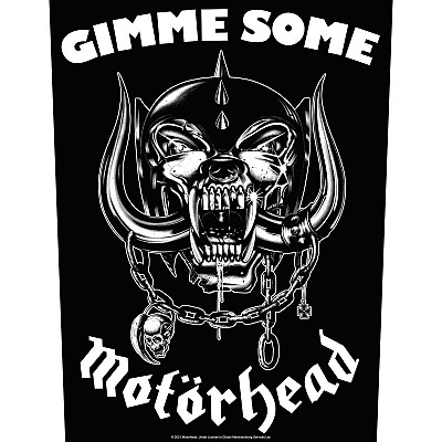 Backpatch MOTORHEAD - GIMME SOME BP1189