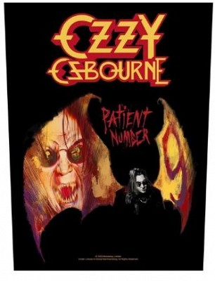 Backpatch Ozzy Osbourne - Patient No 9 BP1241