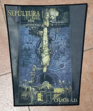 Backpatch SEPULTURA Chaos A.D. trapezoidal