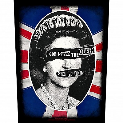 Backpatch Sex Pistols - God Save the Queen BP1115