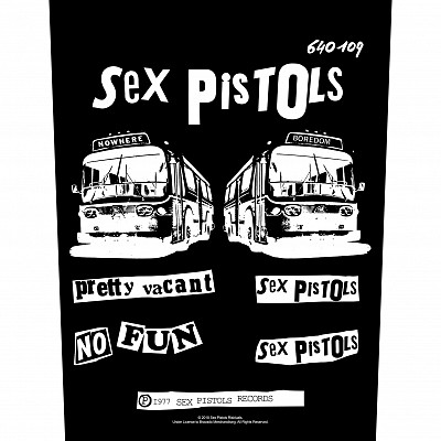 Backpatch Sex Pistols - Pretty Vacant BP1118