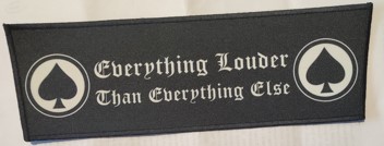 Backpatch superstrip MOTORHEAD Everything Louder