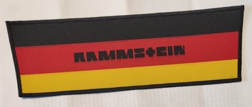Backpatch superstrip RAMMSTEIN Deutschland Flag
