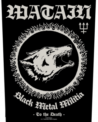 Backpatch WATAIN - Black Metal Militia BP1158