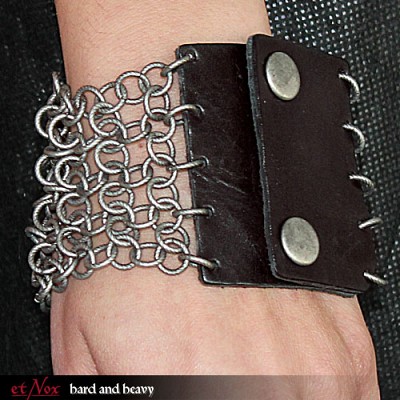 Bratara din piele UA3002 etNox - bracelet Antique Chain Bracelet